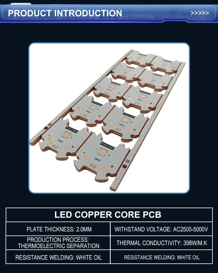 LED Copper Core PCB