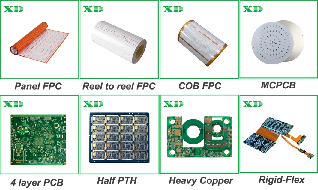HDI Multilayer PCB 2oz 3oz 4oz with Enig Immersion Gold