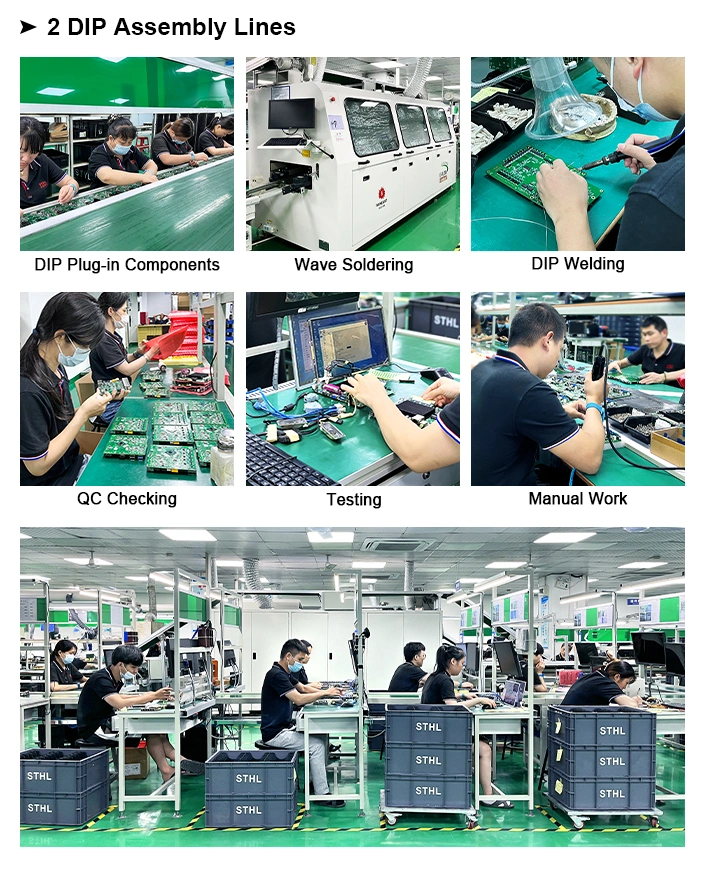 Custom Multilayer Fr-4 Electronics PCB Factory Printed Circuit Board Assembly