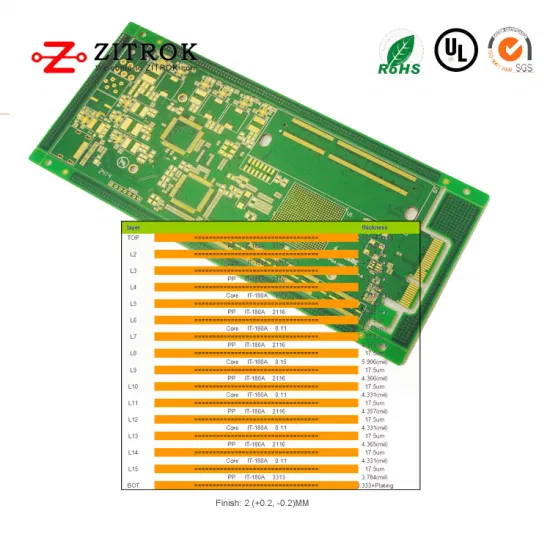 OEM PCB Board and PCB Assembly for Telecom PCB & Communication PCB in Ipc Class 3