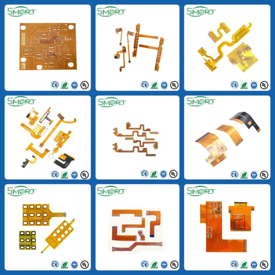 Smart Electronics Good FPC Printing Price Rigid Flex PCB Example Fr4 Flex PCB Need Gerber Files to Custom 